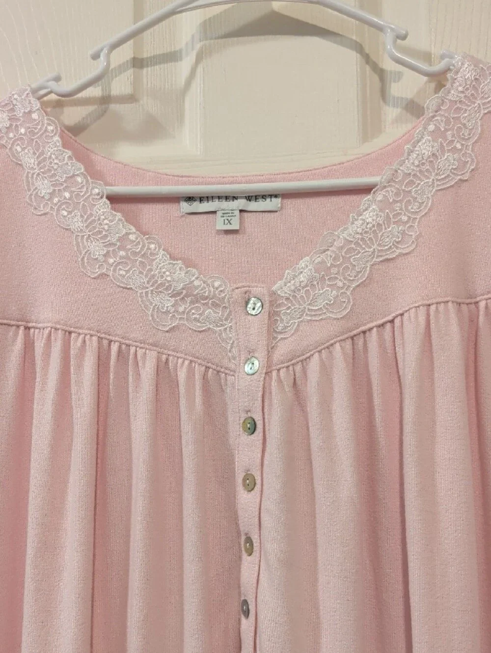 Eileen West Plus Size Dream Sweater Knit Nightgown new with tags